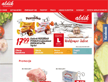 Tablet Screenshot of aldik.pl